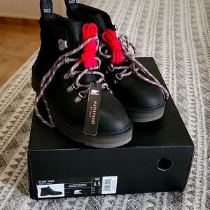 Sorel, 6.5, Black Boots